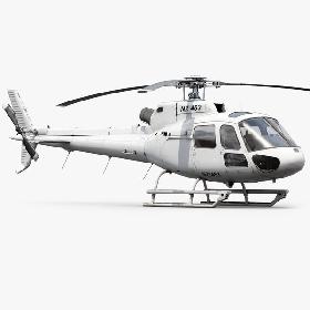Eurocopter H125 Generic White